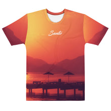 Tropical Sunset All Over T Shirt
